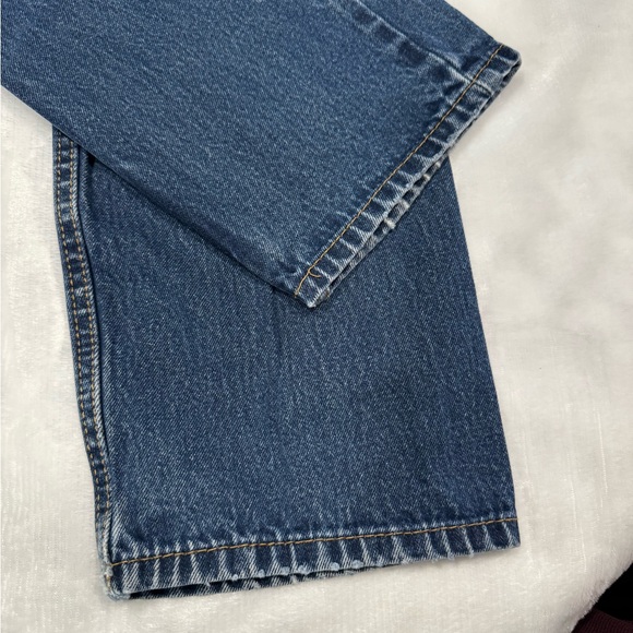 Levi's 505 Classic Blue Straight Jeans Timeless Design 34-30 - Picture 7 of 10